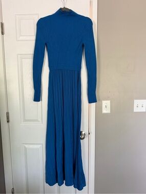 Anthropologie Twofer Long Sleeve Sweater Maxi Dress